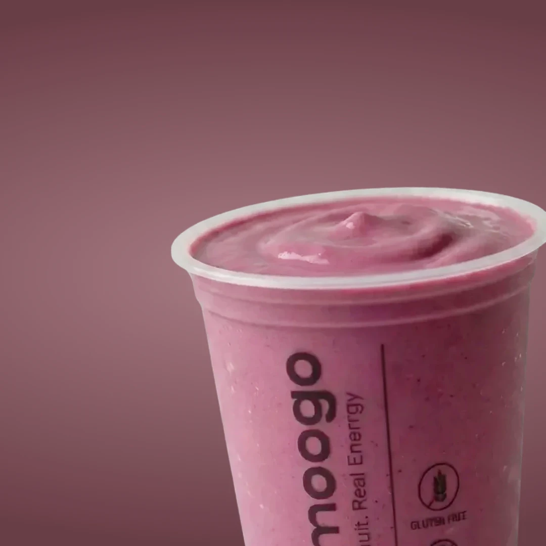 Smoothie Açai Boost de mango, plátano, açaí y arándano
